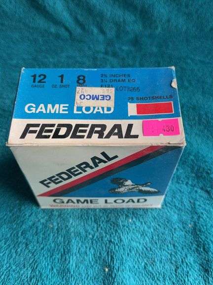 Federal Game Load 12GA 1oz Shot image