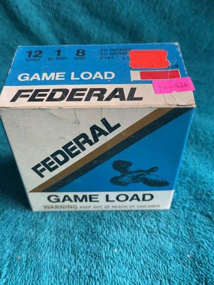 Federal Game Load 12GA 1oz Shot image