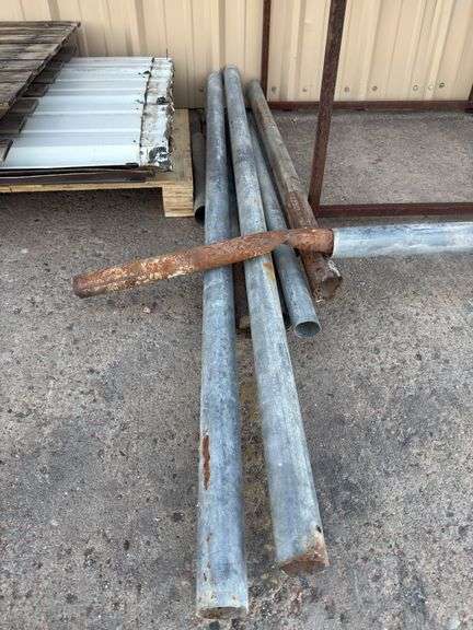 Assorted metal posts image