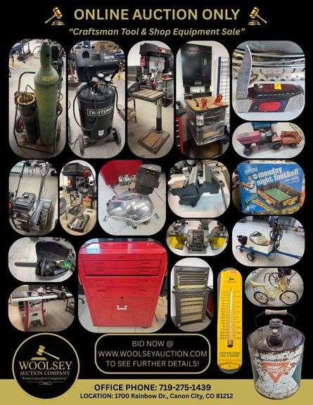 Craftsman Tool & Shop Equipment Sale image