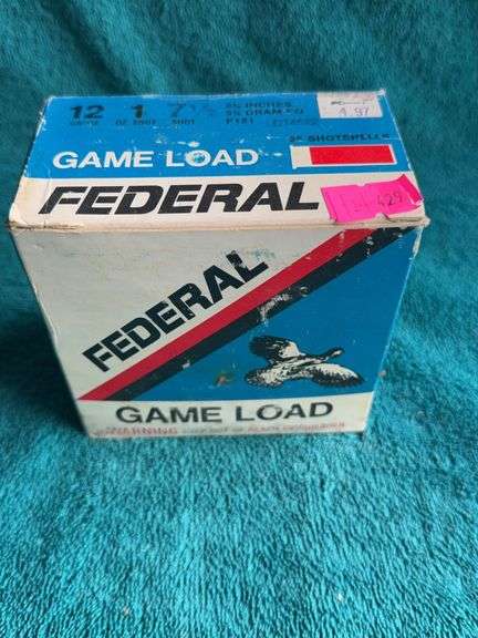 Federal Game Load 12GA 1oz Shot image