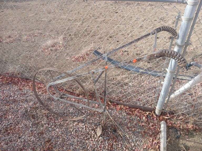 Vintage garden plow image