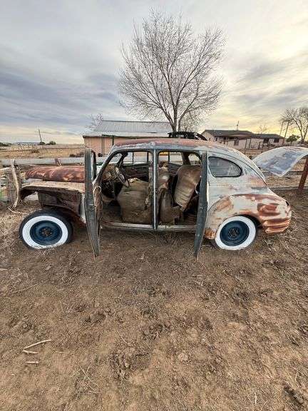 1941 Plymouth Special Deluxe Sedan. Needs full restoration. Will come with a bill of sale. image