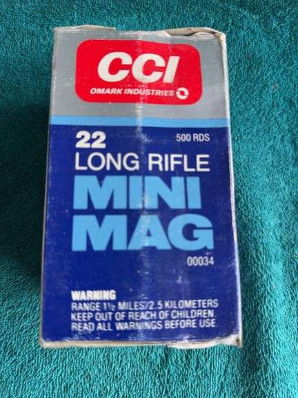 CCI 22 Long Rifle Mini Mag 500 rounds image