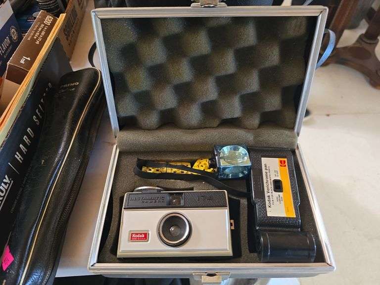 Kodak Camera w/ Flash and Case image