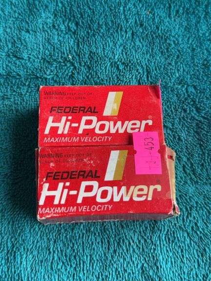 2 boxes of Federal Hi-Power 22 LR image