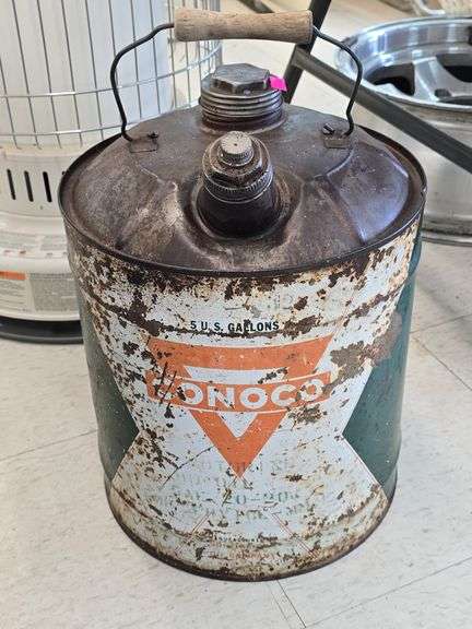 Vintage Conoco Oil Can image