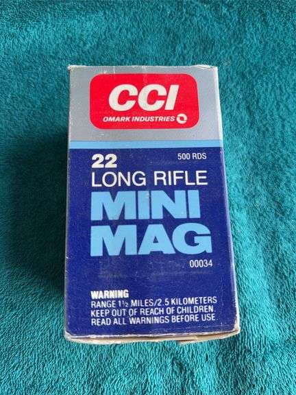 CCI 22 Long Rifle Mini Mag 500 rounds image