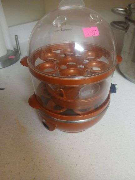 Copper chef egg maker. image
