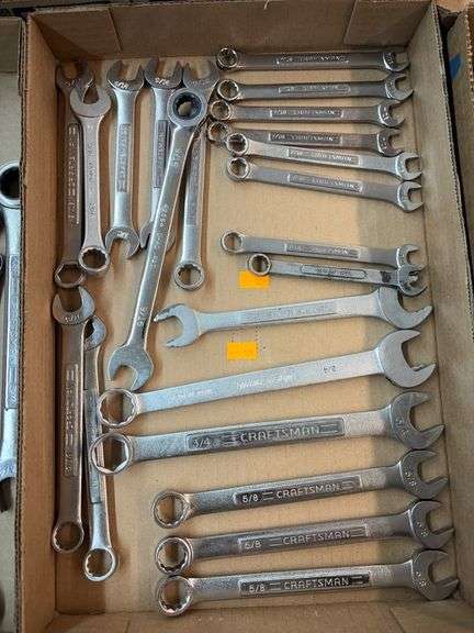 Flat of wrenches sizes in pictures image