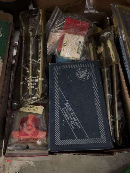 Box of gun cleaning kits image