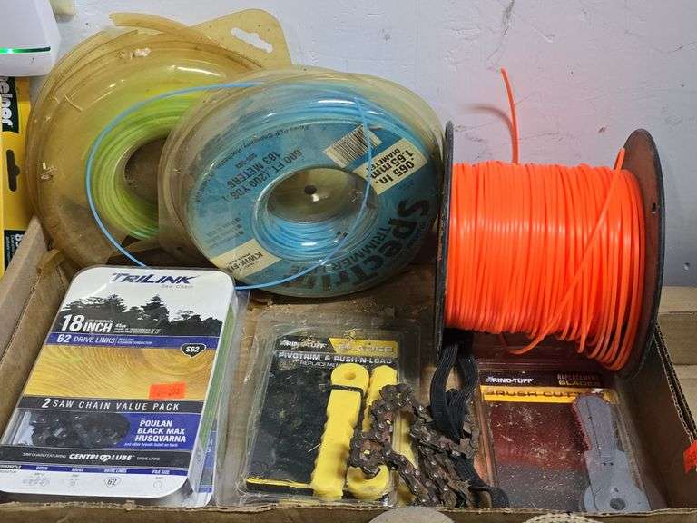 Miscellaneous Weed Eater Wire and Chainsaw Blade image