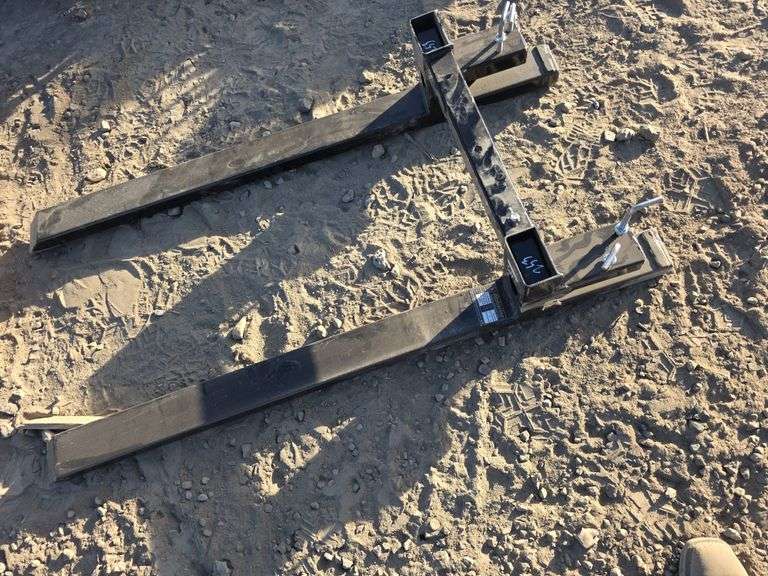 New Wolverine Clamp-On Bucket Forks, Model: TF2-66-4000G (Spanner Bar IS Included) image