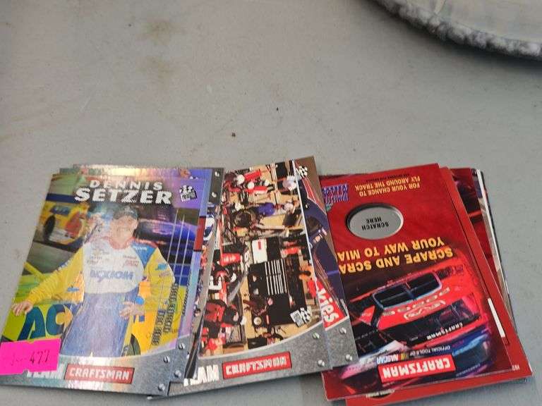 Nascar Trading Cards image