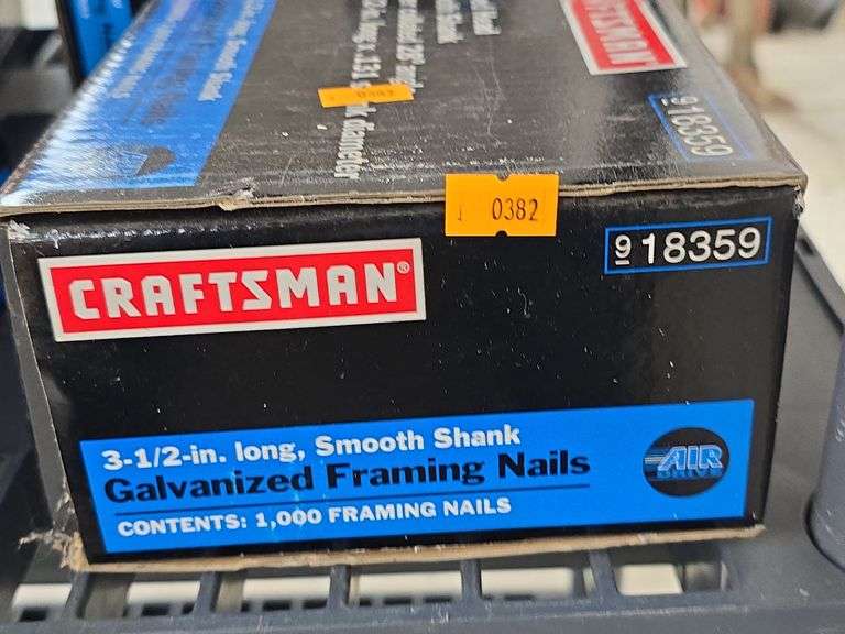 Unopened Craftsman 3-1/2" Smooth Framing Nails image