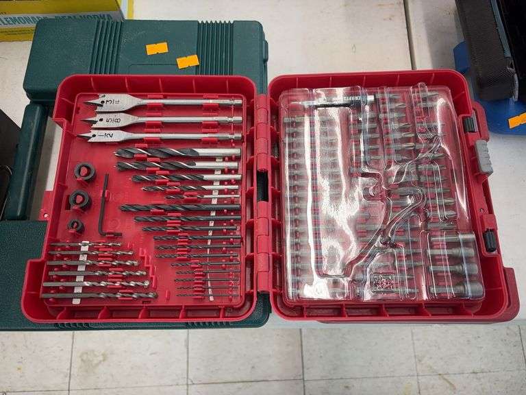 2x Craftsman drill and driver bit sets image