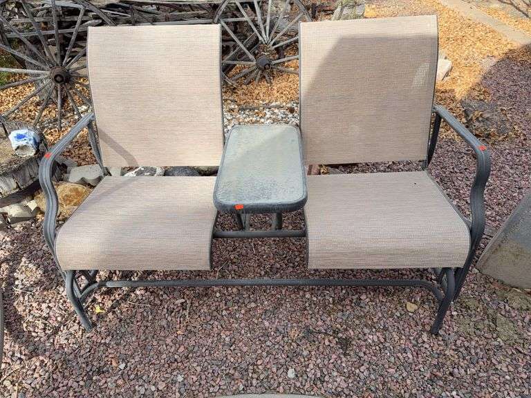 Rocking patio chairs image