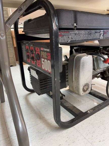 Coleman PowerMate generator 5000 image