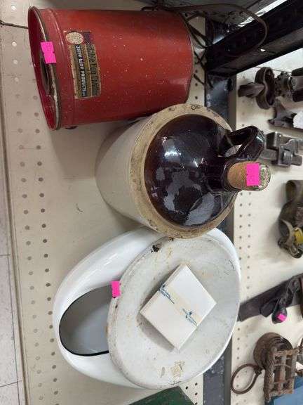 Dependable egg, Candler, mug, thunder pot image