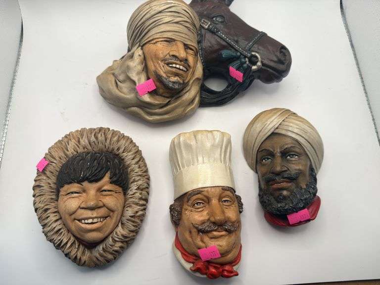 Vintage Bosson faces image