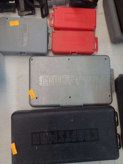 5 cases of craftsman bits with a craftsman driver light image