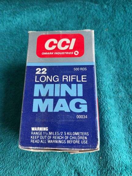 CCI 22 Long Rifle Mini Mag 500 rounds image