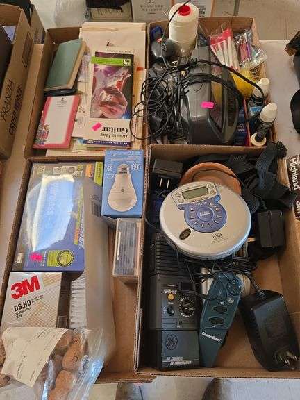 5 Boxes of Miscellaneous Home Decor image