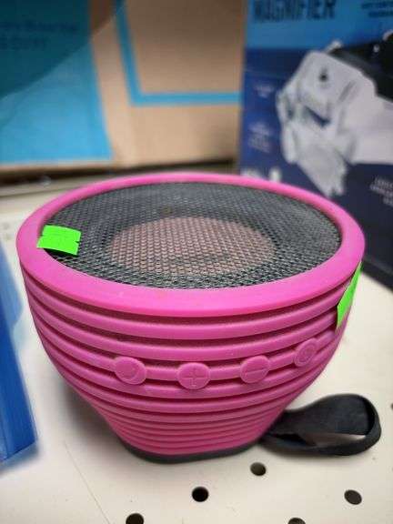 Pink Phillips speaker image