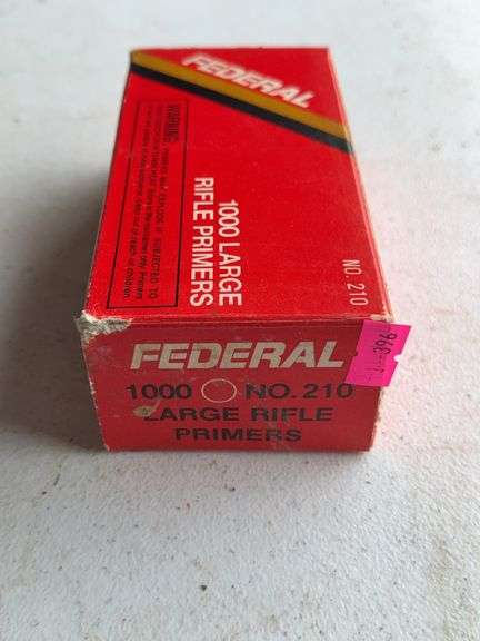 Federal 1000 NO.210 large rifle primers image