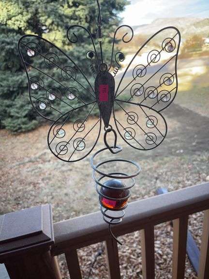 Butterfly wind chime image