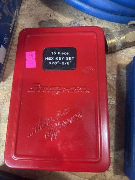 15 piece hex key set image