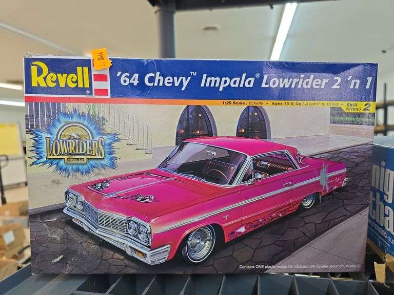 Revell '64 Impala Lowrider Model Kit, NIB image