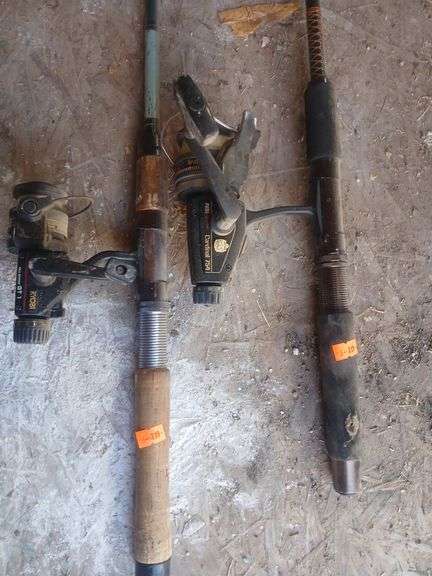 Cardinal 754 fishing rob and Ryobi fishing rod. image