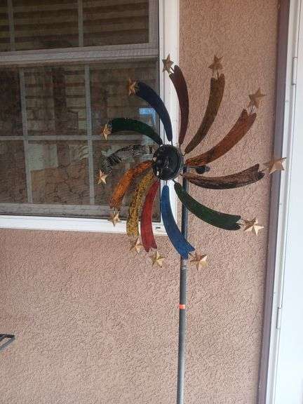 Windmill yard decoration image