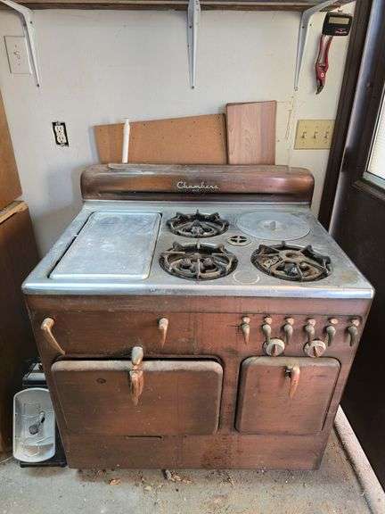 Antique Chambers Copper Stove image