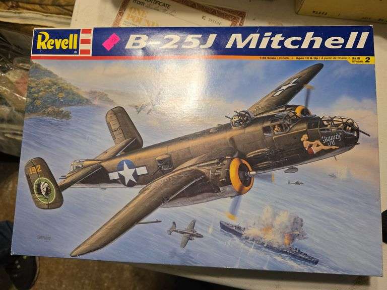 B-25J Mitchell Plane Model Airplane image