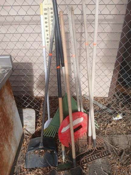 Lot of gardening tools. image