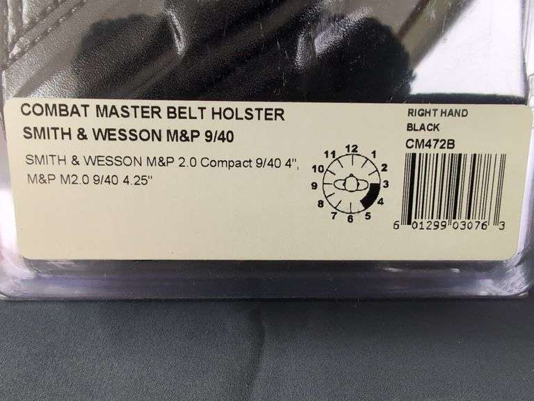 Galco Combat Master Belt Holster - Smith & Wesson M&P 9/40