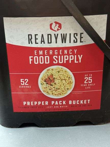 ReadyWise Emergency Food Supply - 52 Servings