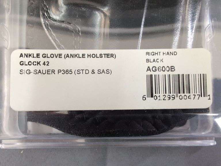 Galco Ankle Glove Holster for Glock 42 & Sig-Sauer P365