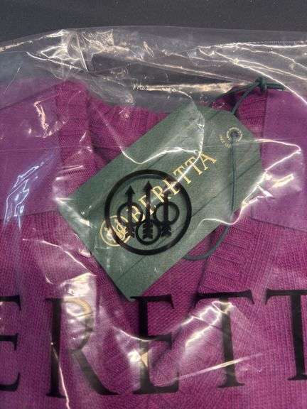 XL Beretta Sweater New in Packaging Purple