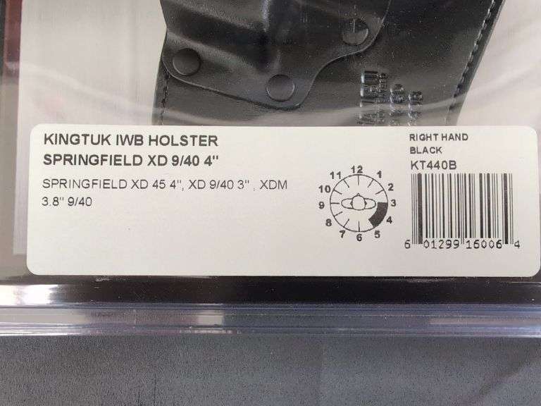 Galco Kingtuk IWB Holster Springfield XD 9/40 4"