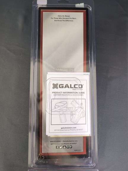 Galco DAO106 Tan Leather Right Hand Holster - S&W L FR 686 6", Colt King Cobra
