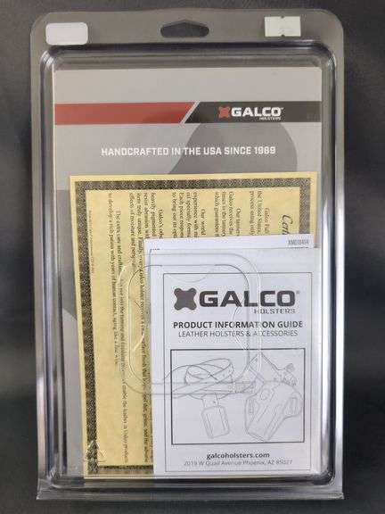 Galco Combat Master Belt Holster CM652B - Smith & Wesson M&P Shield 3" 9/40 & 2.0 9/40 - Right Hand