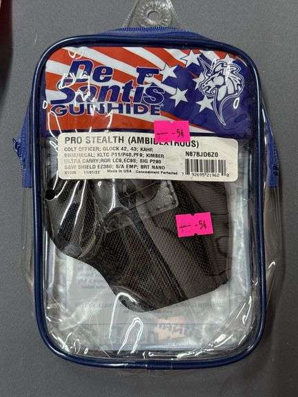 Scorpus and De Santis Gun Holsters