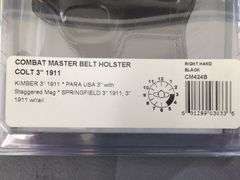 Galco Combat Master Belt Holster - Colt 3" 1911