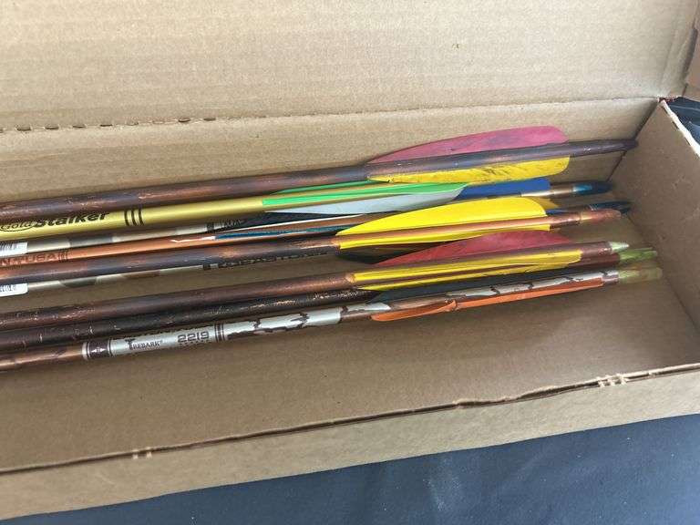 Lot of Archery Arrows - Gold Stalker, Easton, and More