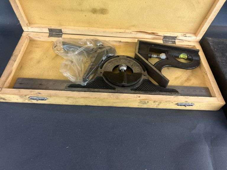 Cen-Tech Combination Square Set and Micrometer Set