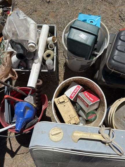 Assorted Tools, Hardware, and Household Items