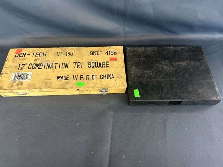 Cen-Tech Combination Square Set and Micrometer Set